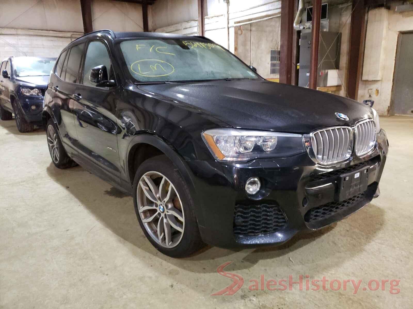 5UXWX9C30H0W68052 2017 BMW X3