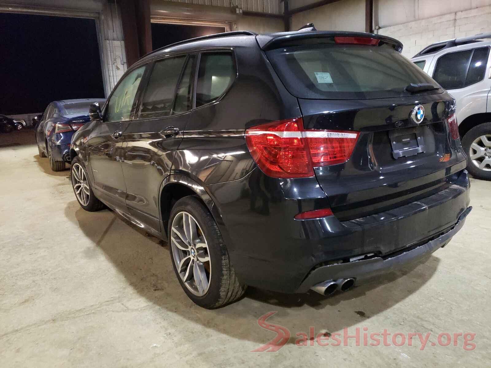 5UXWX9C30H0W68052 2017 BMW X3