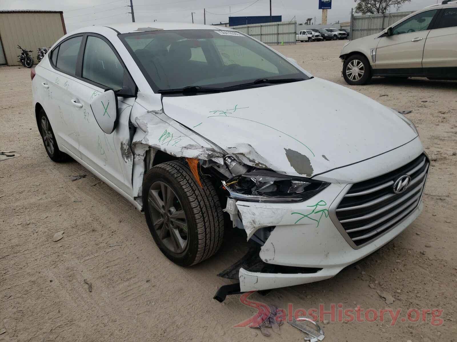 5NPD84LF3JH270488 2018 HYUNDAI ELANTRA