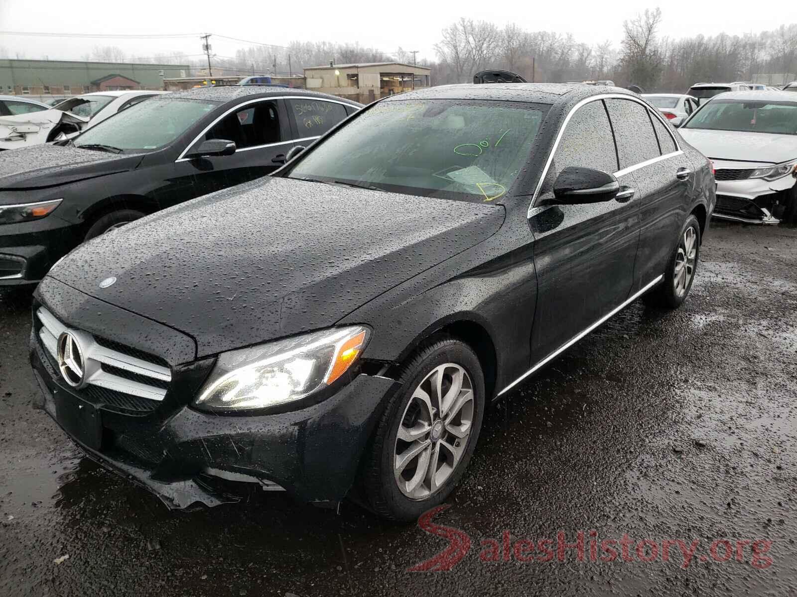 55SWF4KB9GU114958 2016 MERCEDES-BENZ C CLASS