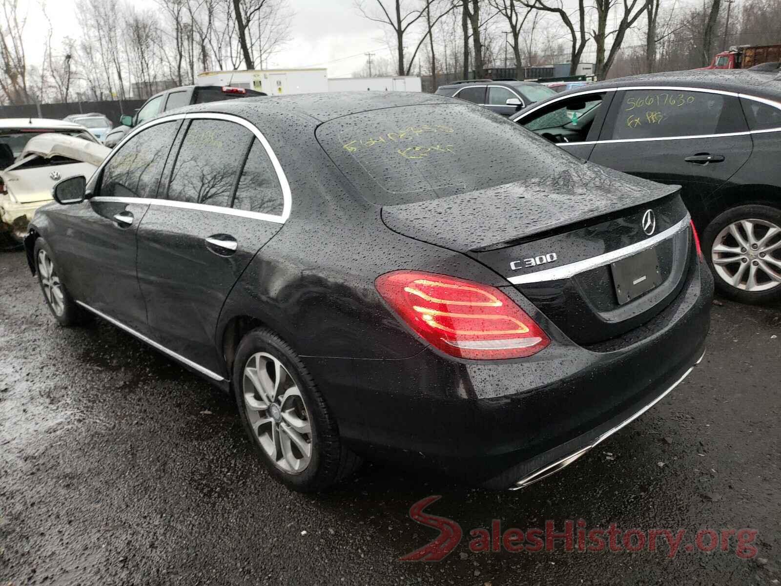 55SWF4KB9GU114958 2016 MERCEDES-BENZ C CLASS