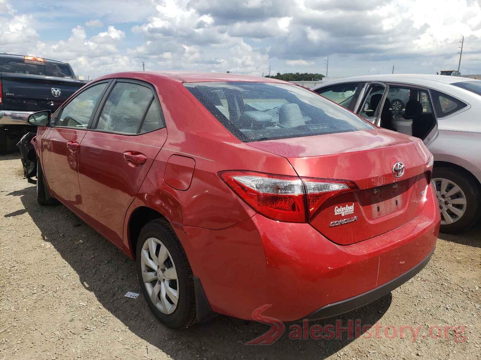 5YFBURHE1GP561082 2016 TOYOTA COROLLA