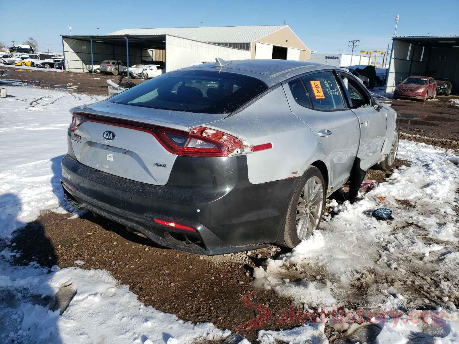 KNAE15LA8J6032095 2018 KIA STINGER