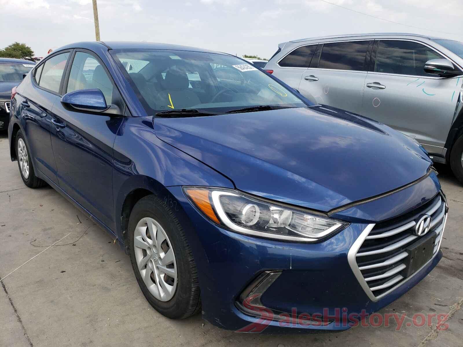 5NPD84LF5HH079519 2017 HYUNDAI ELANTRA