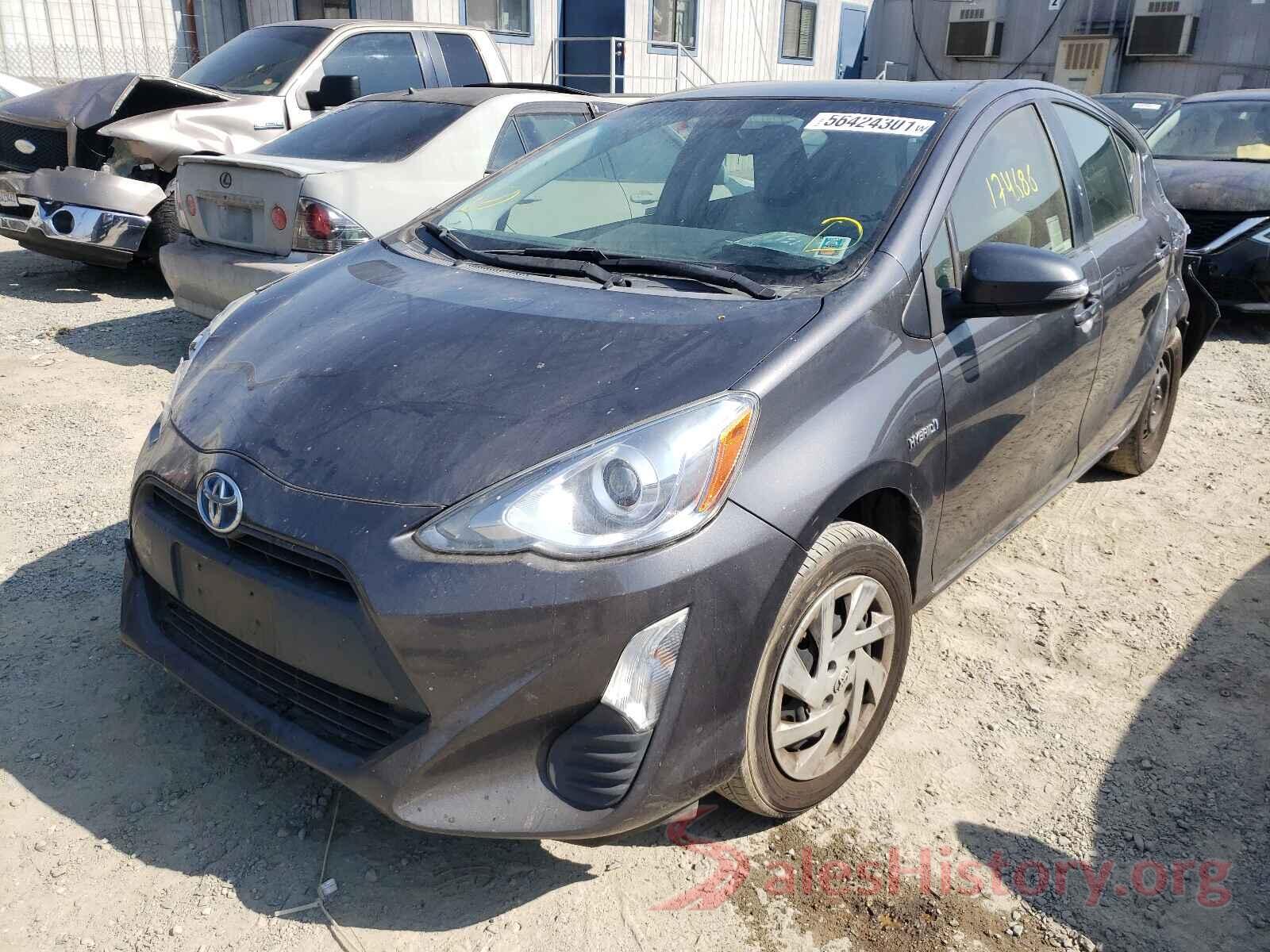 JTDKDTB33G1126041 2016 TOYOTA PRIUS