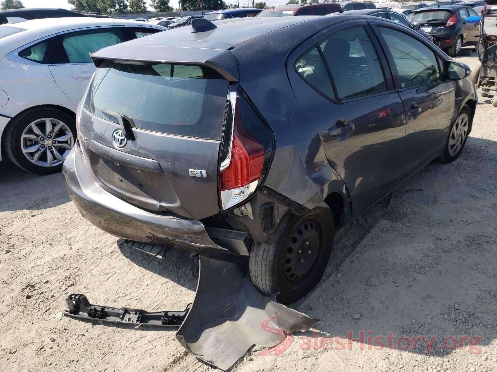 JTDKDTB33G1126041 2016 TOYOTA PRIUS