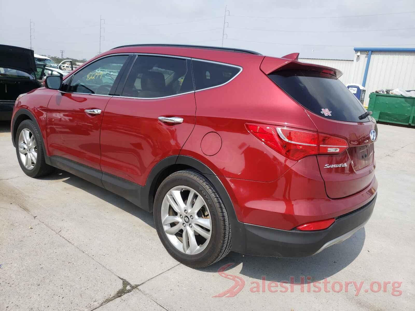 5XYZU3LA7DG114580 2013 HYUNDAI SANTA FE