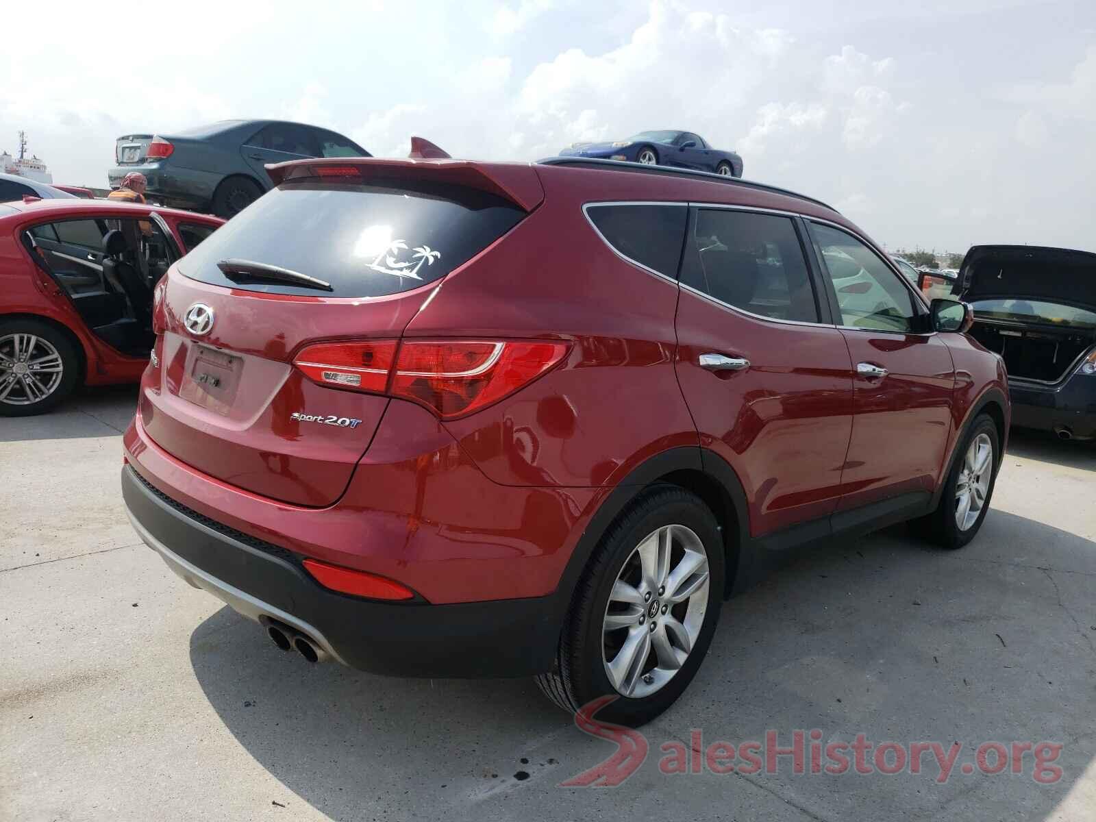 5XYZU3LA7DG114580 2013 HYUNDAI SANTA FE