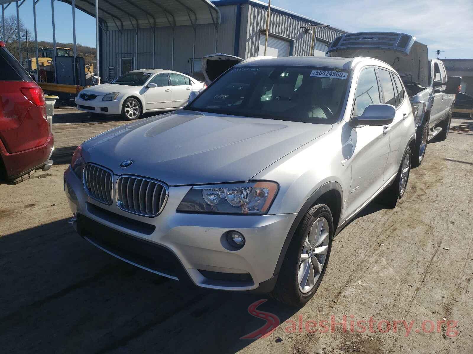 5UXWX9C53D0A30036 2013 BMW X3