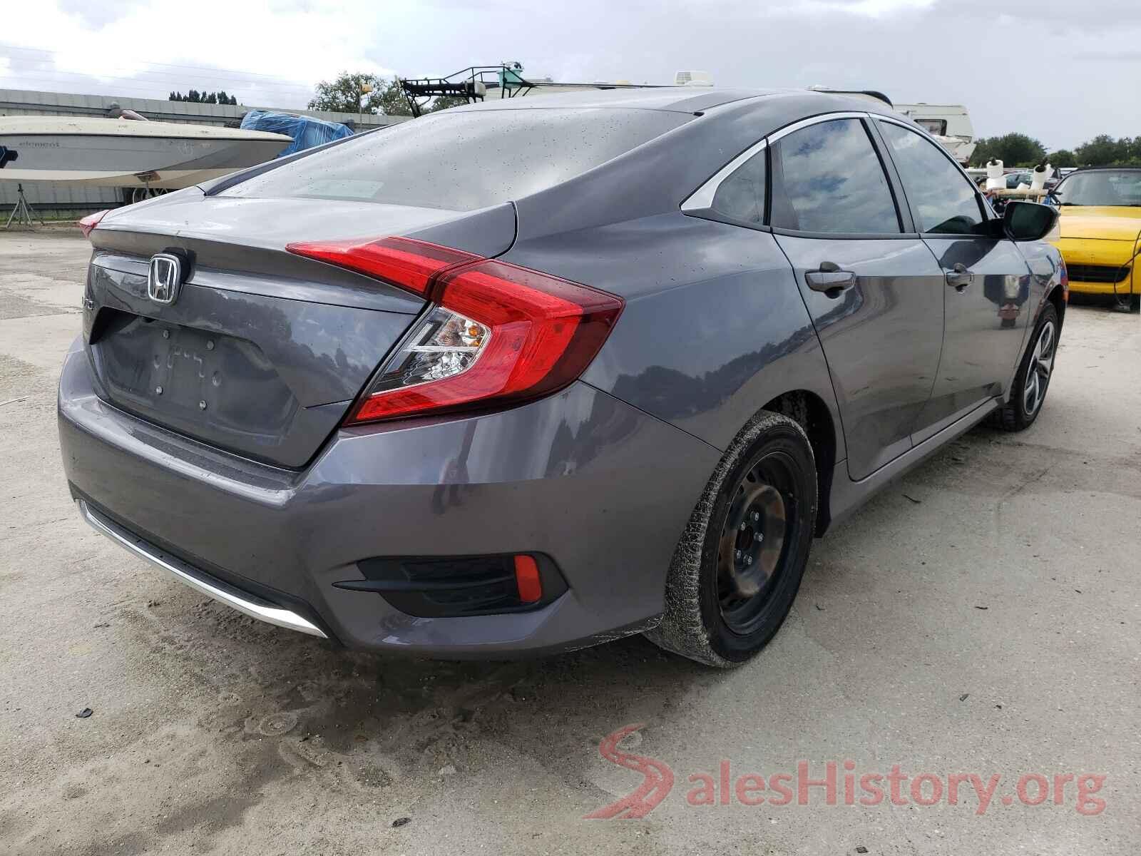 2HGFC2F66KH603852 2019 HONDA CIVIC