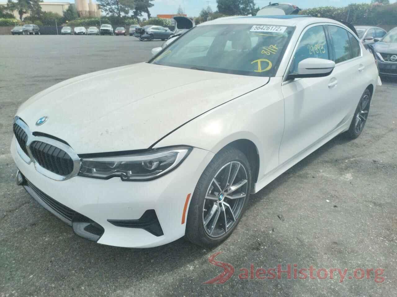 3MW5R1J55K8B03643 2019 BMW 3 SERIES