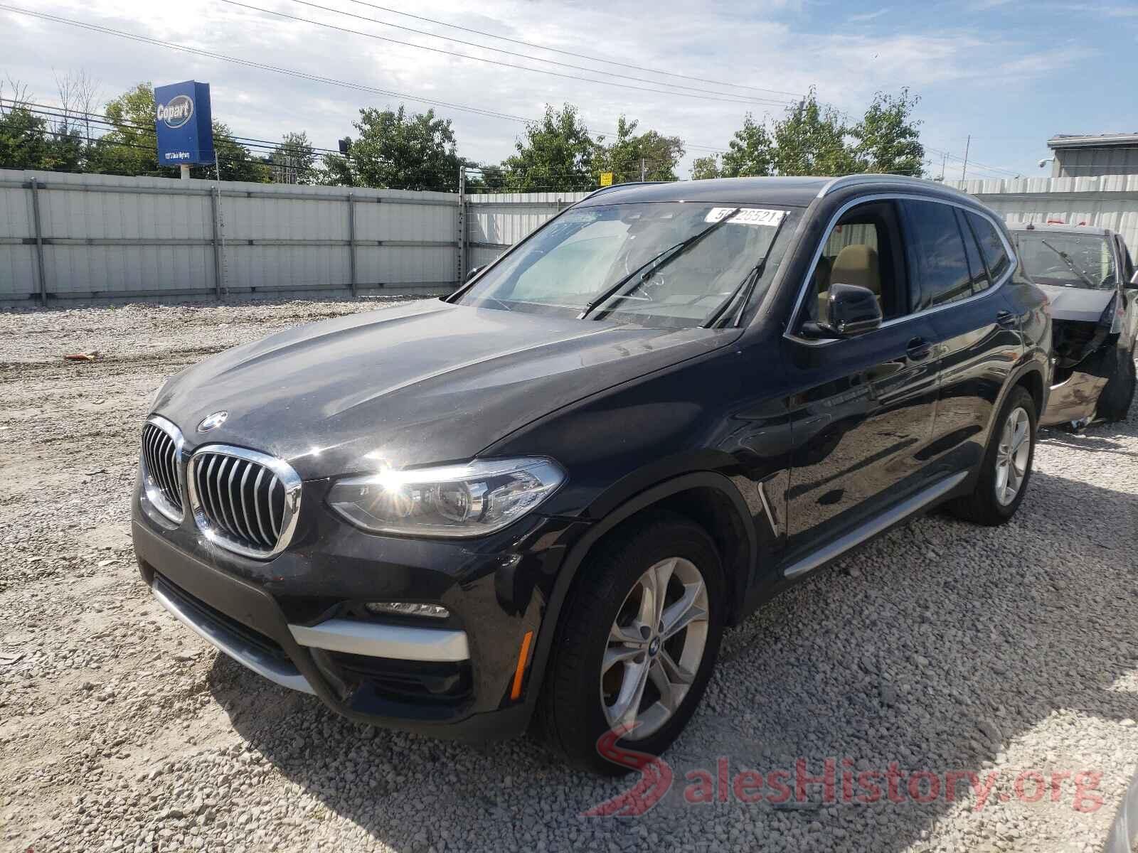 5UXTY3C06LLU71722 2020 BMW X3