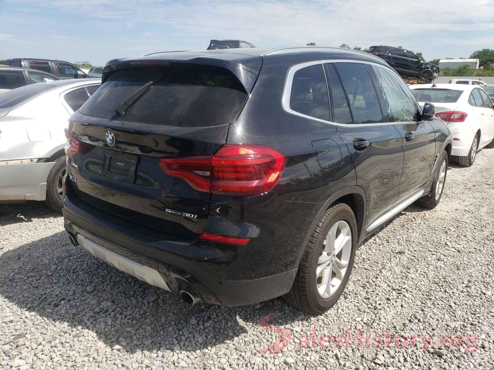 5UXTY3C06LLU71722 2020 BMW X3