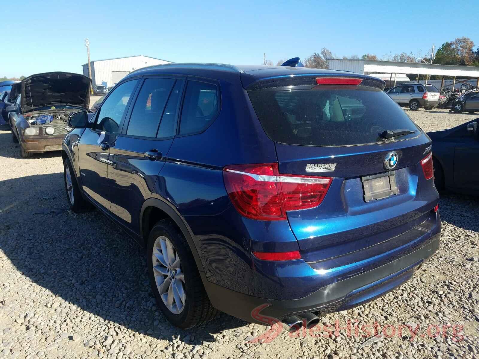 5UXWZ7C55H0U45845 2017 BMW X3