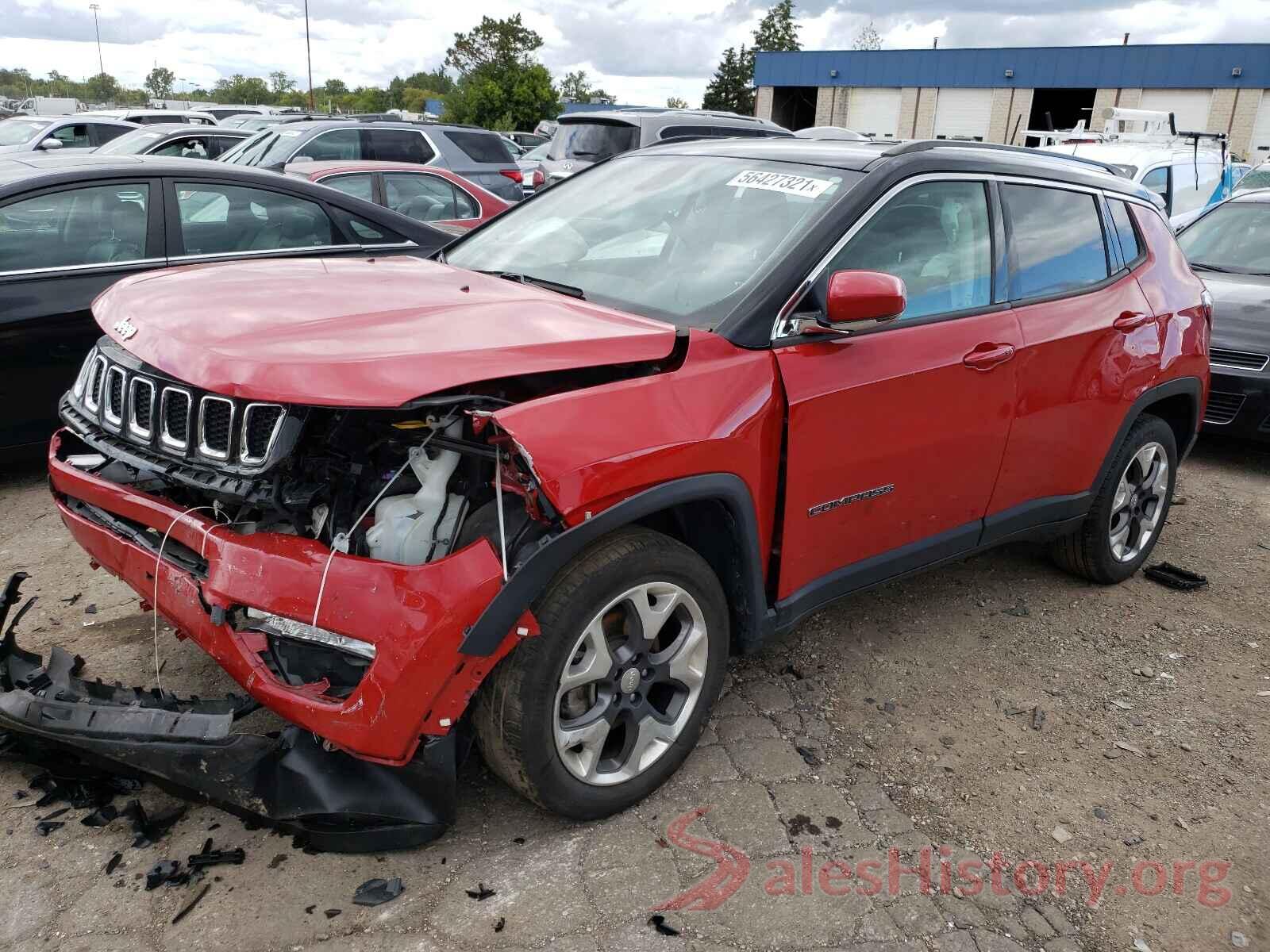 3C4NJDCB9KT638485 2019 JEEP COMPASS