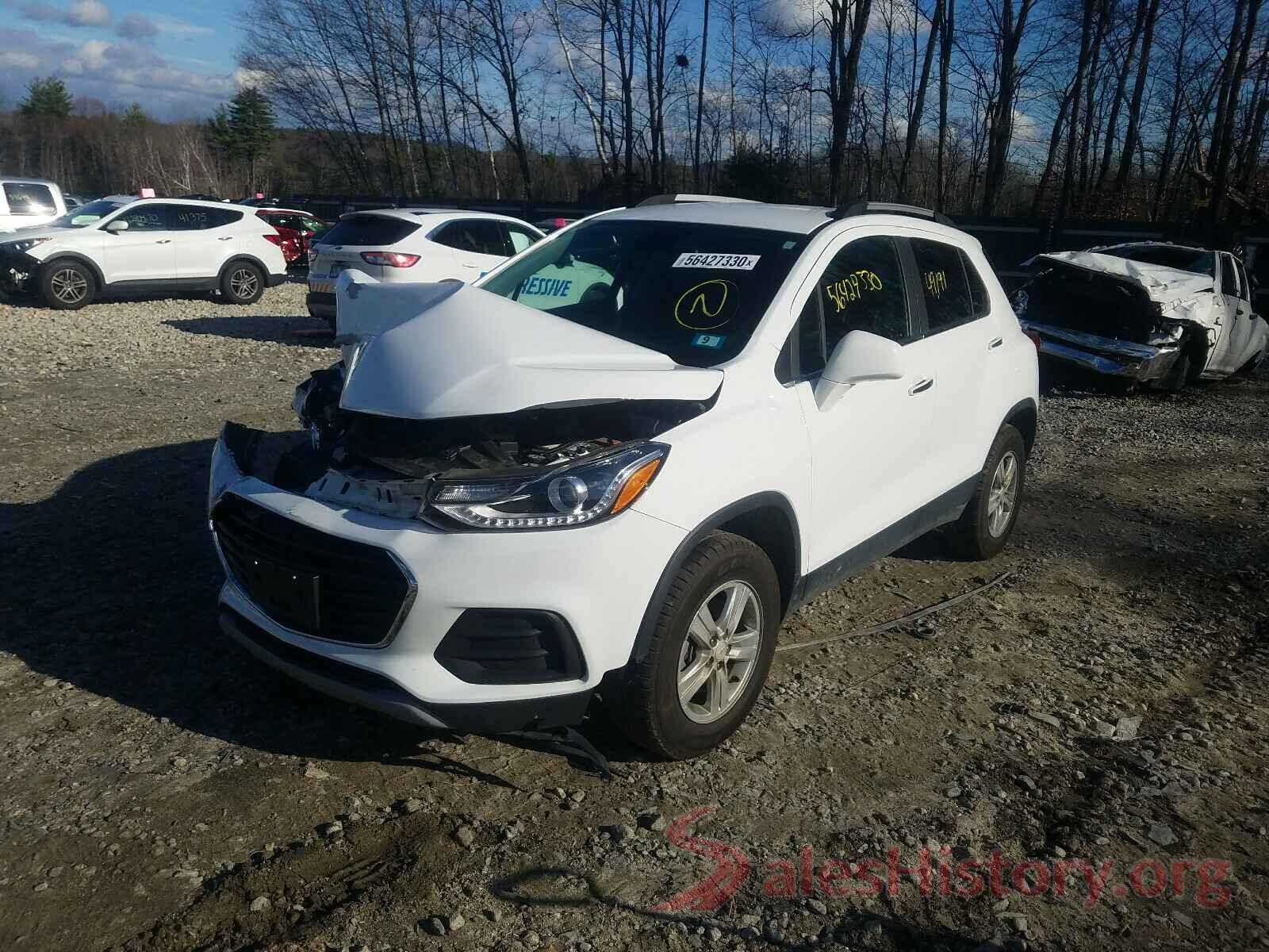 KL7CJPSB1KB949577 2019 CHEVROLET TRAX