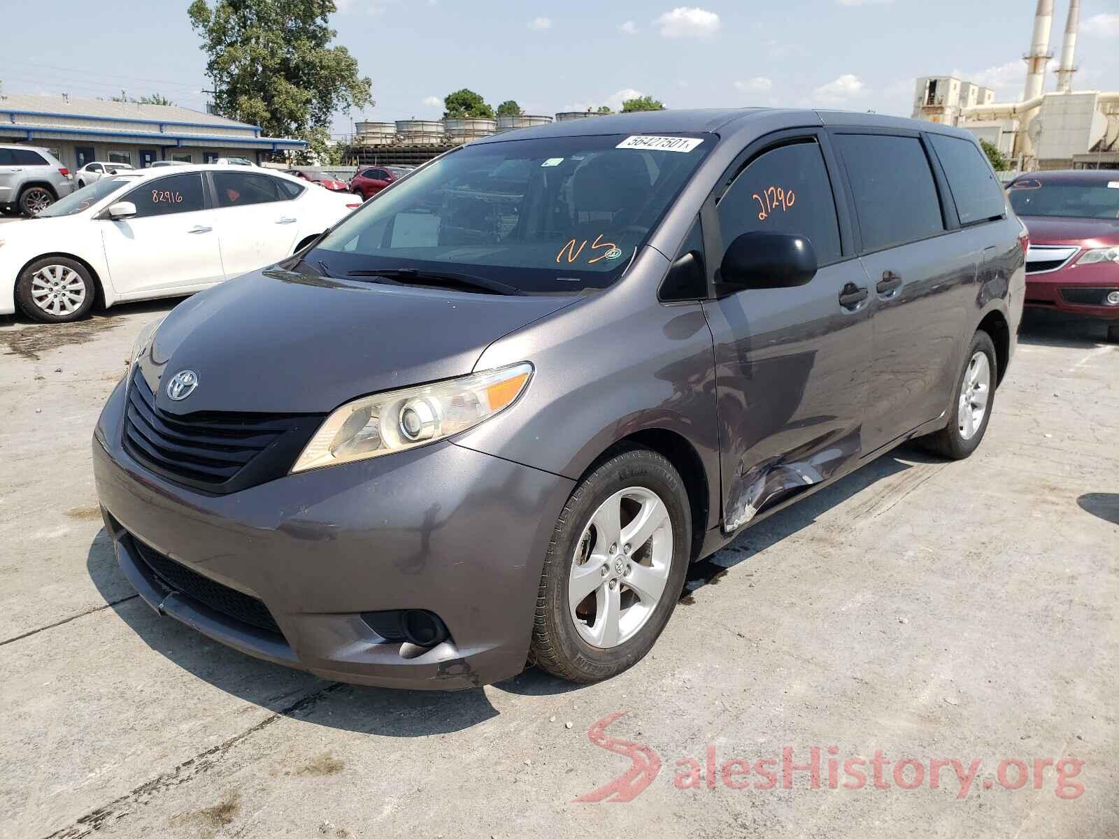 5TDZK3DC0GS763912 2016 TOYOTA SIENNA