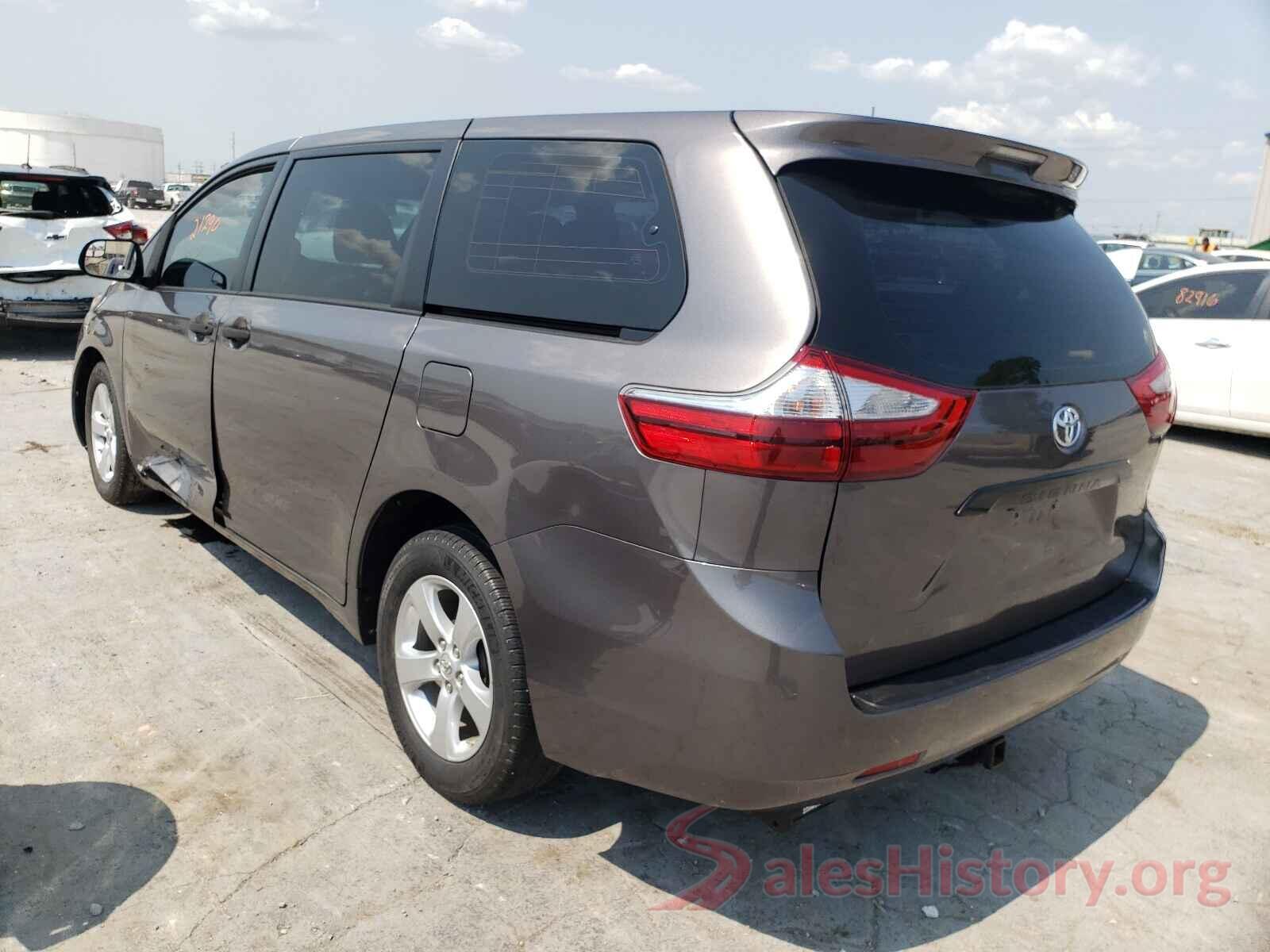 5TDZK3DC0GS763912 2016 TOYOTA SIENNA