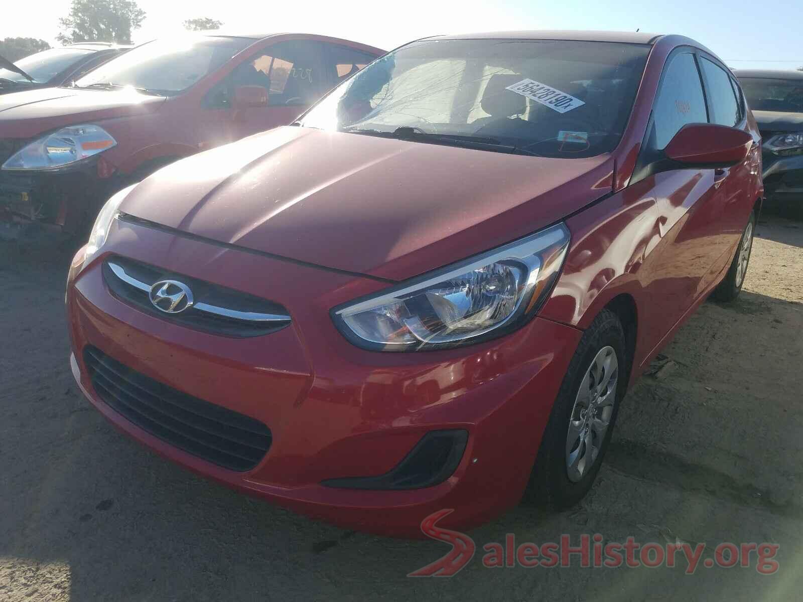 KMHCT5AEXHU307753 2017 HYUNDAI ACCENT