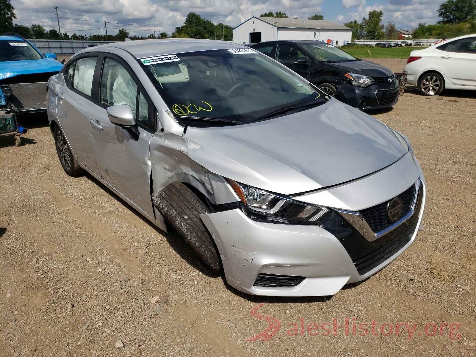 3N1CN8EV5ML884952 2021 NISSAN VERSA