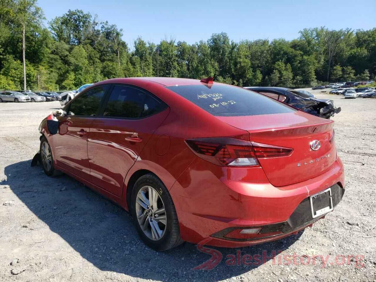 5NPD84LF4KH480003 2019 HYUNDAI ELANTRA