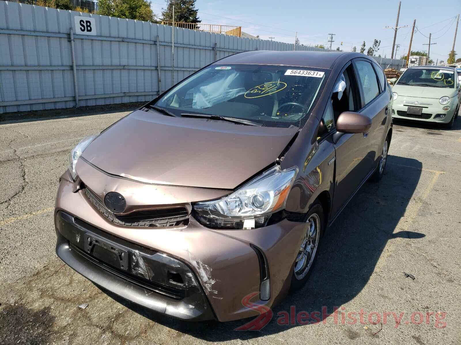 JTDZN3EU6GJ052162 2016 TOYOTA PRIUS