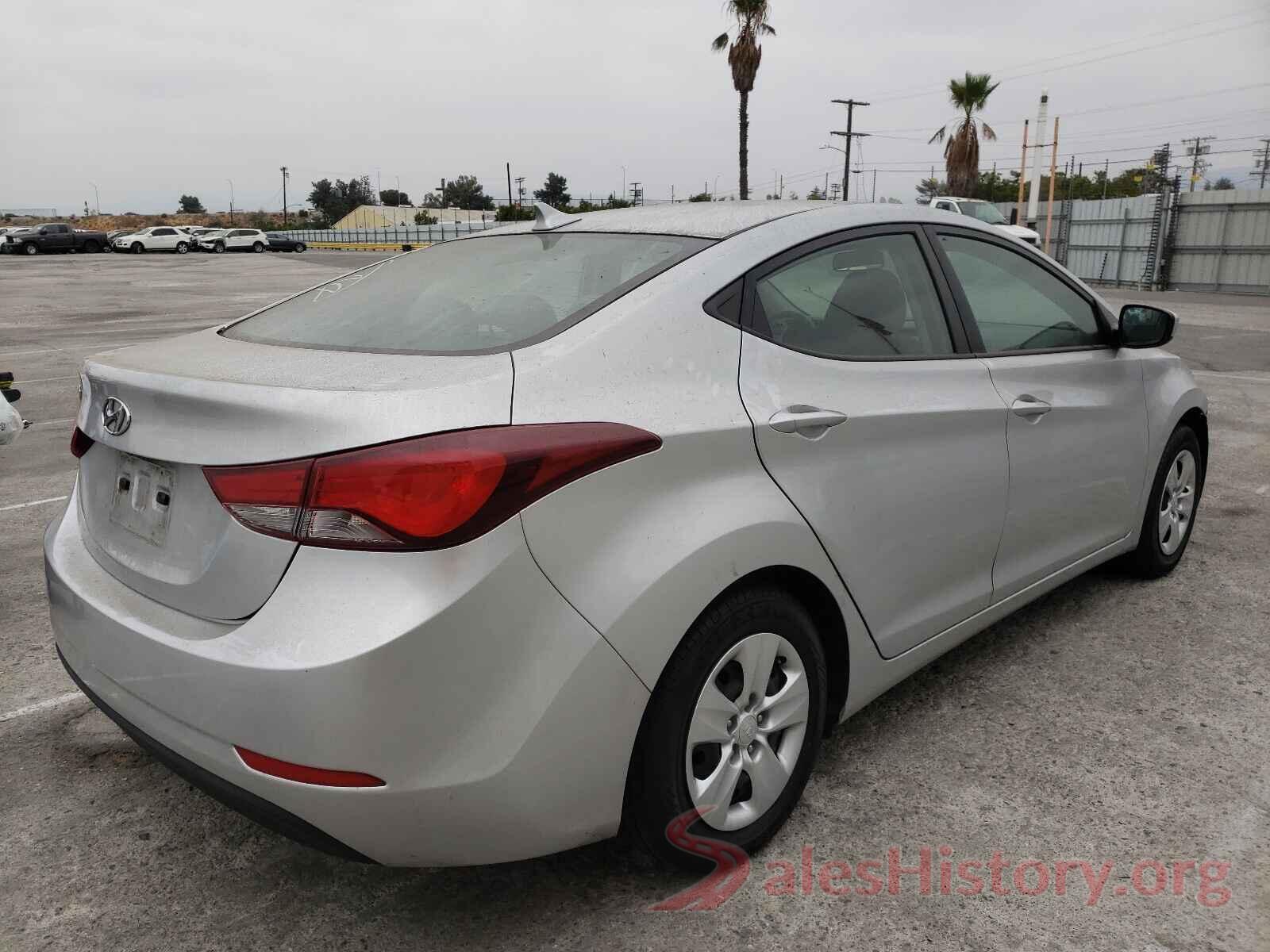 KMHDH4AE0GU575838 2016 HYUNDAI ELANTRA