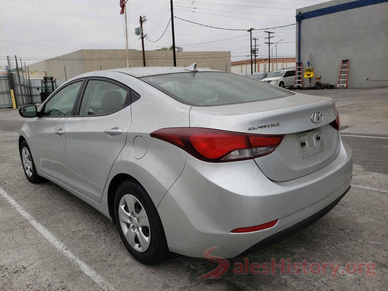 KMHDH4AE0GU575838 2016 HYUNDAI ELANTRA