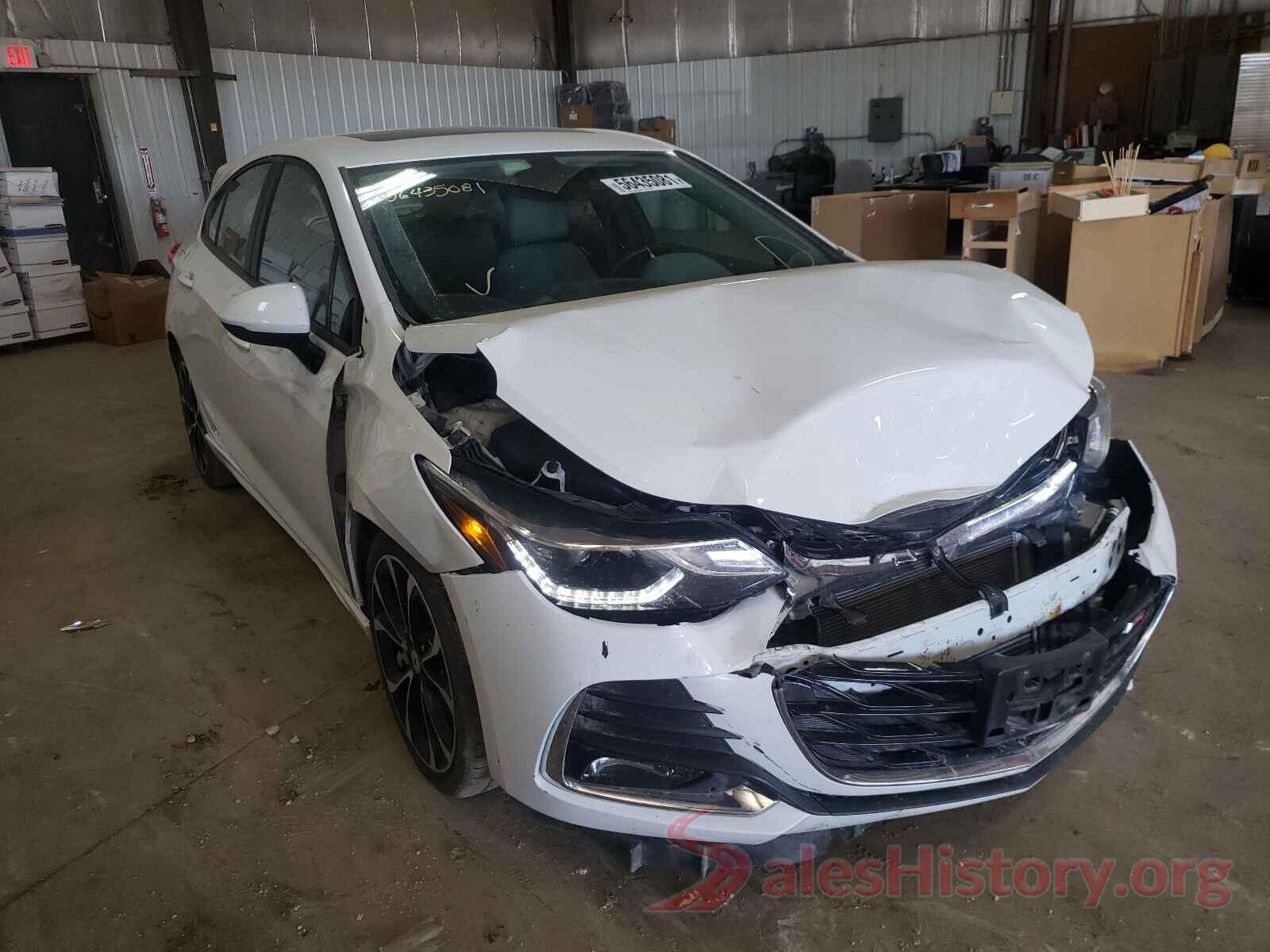 3G1BF6SM6KS558871 2019 CHEVROLET CRUZE