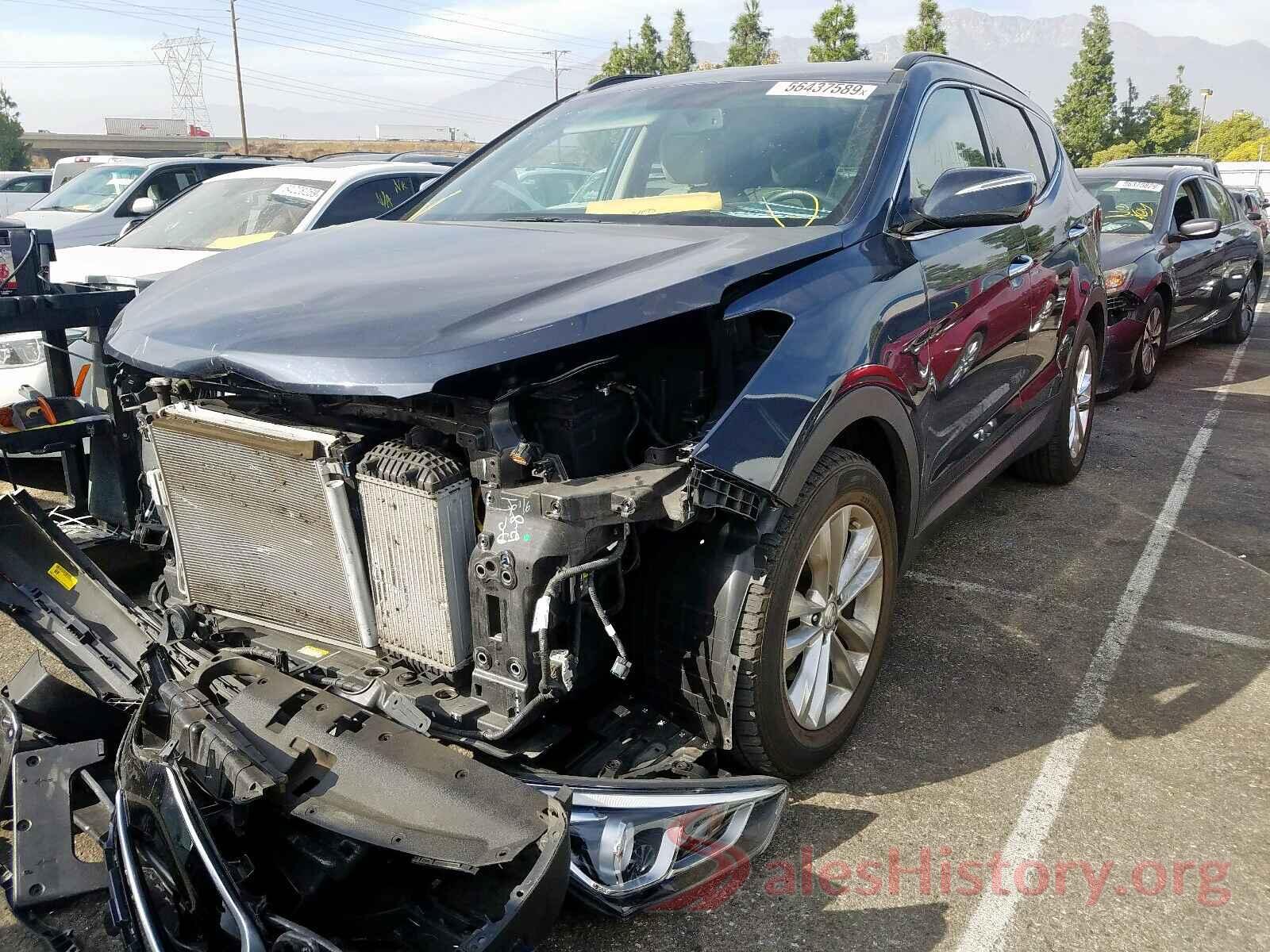 5NMZU4LA5HH037659 2017 HYUNDAI SANTA FE S