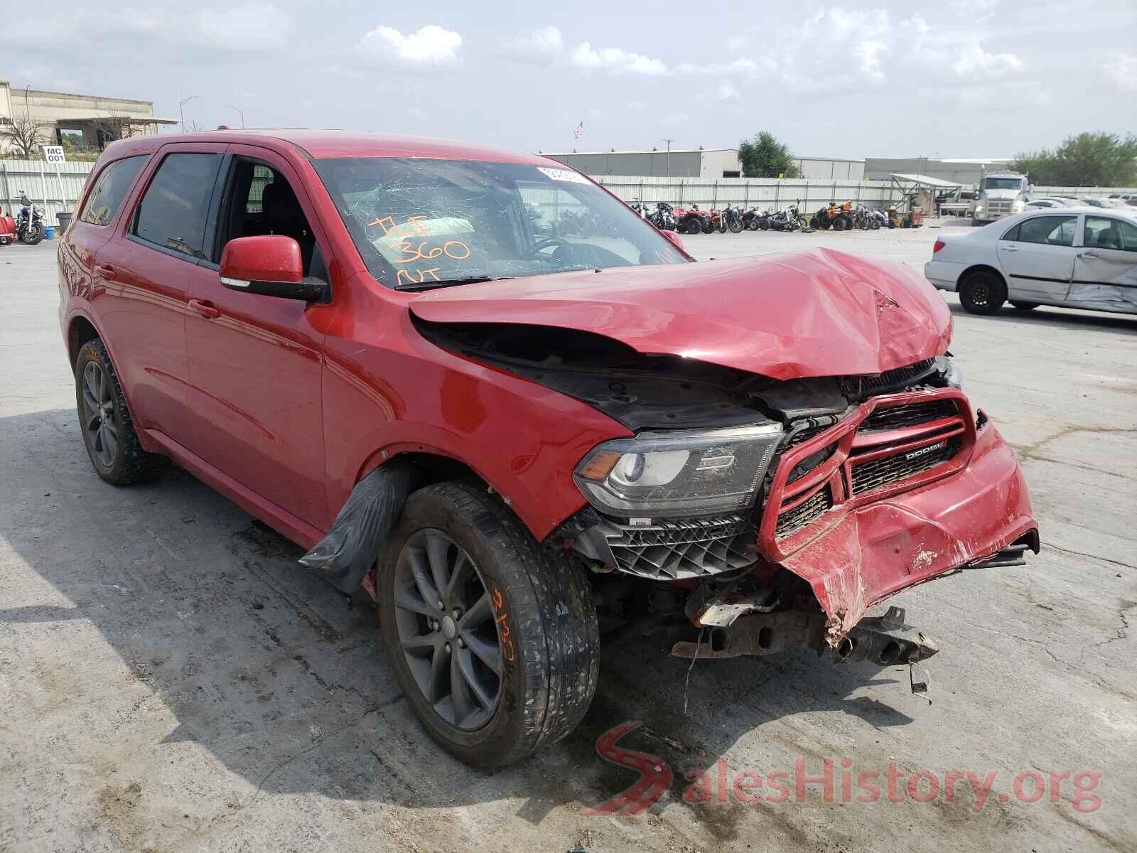 1C4RDJDG6HC814348 2017 DODGE DURANGO