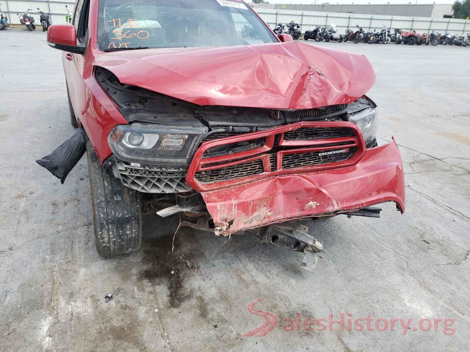 1C4RDJDG6HC814348 2017 DODGE DURANGO