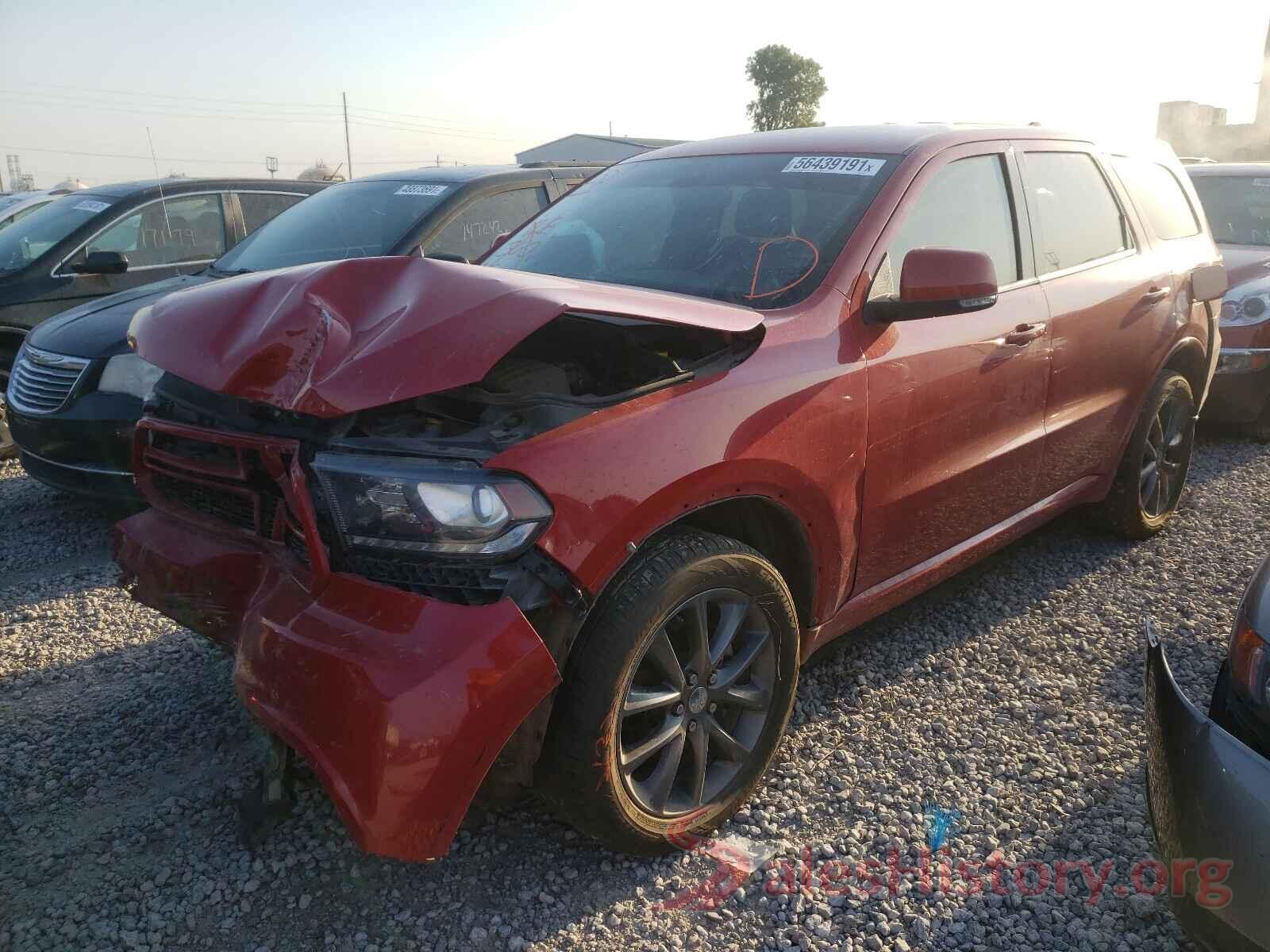 1C4RDJDG6HC814348 2017 DODGE DURANGO