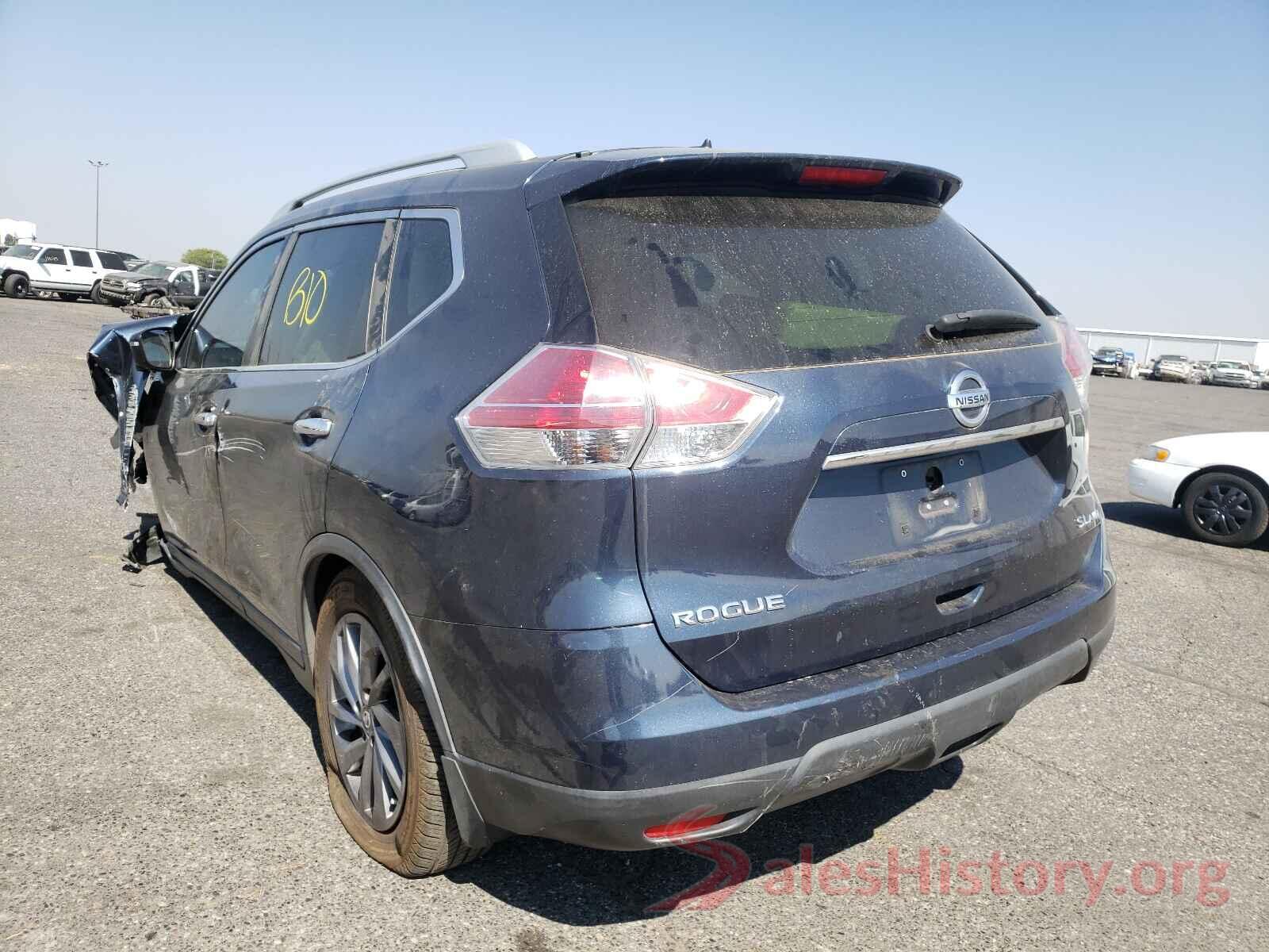 5N1AT2MV9GC770067 2016 NISSAN ROGUE