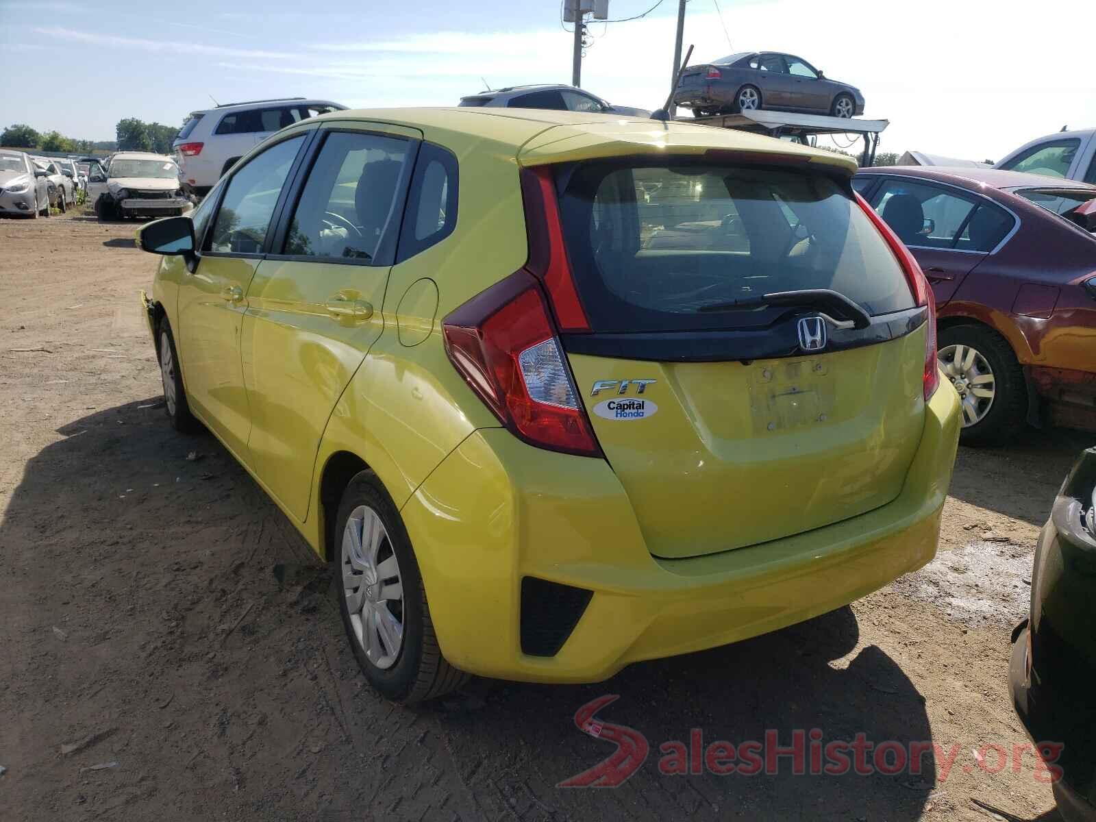 JHMGK5H5XGX012484 2016 HONDA FIT