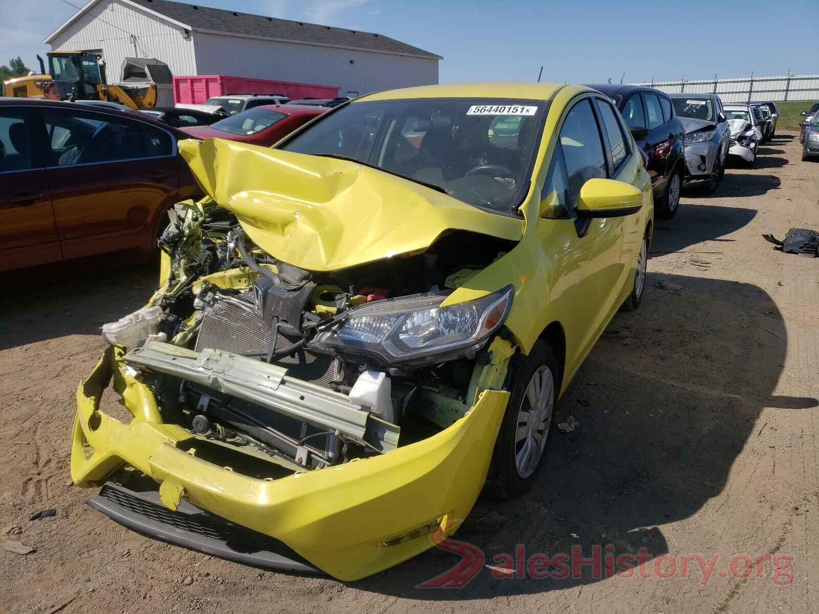 JHMGK5H5XGX012484 2016 HONDA FIT