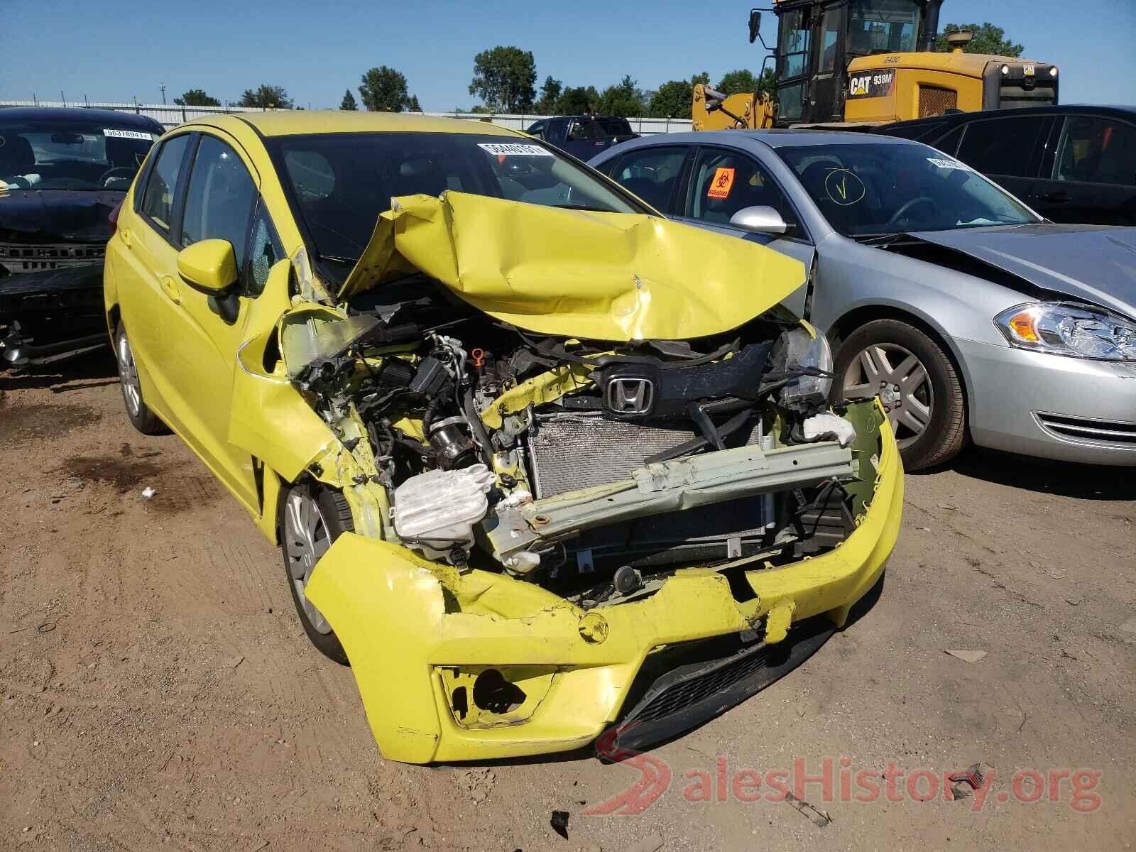 JHMGK5H5XGX012484 2016 HONDA FIT