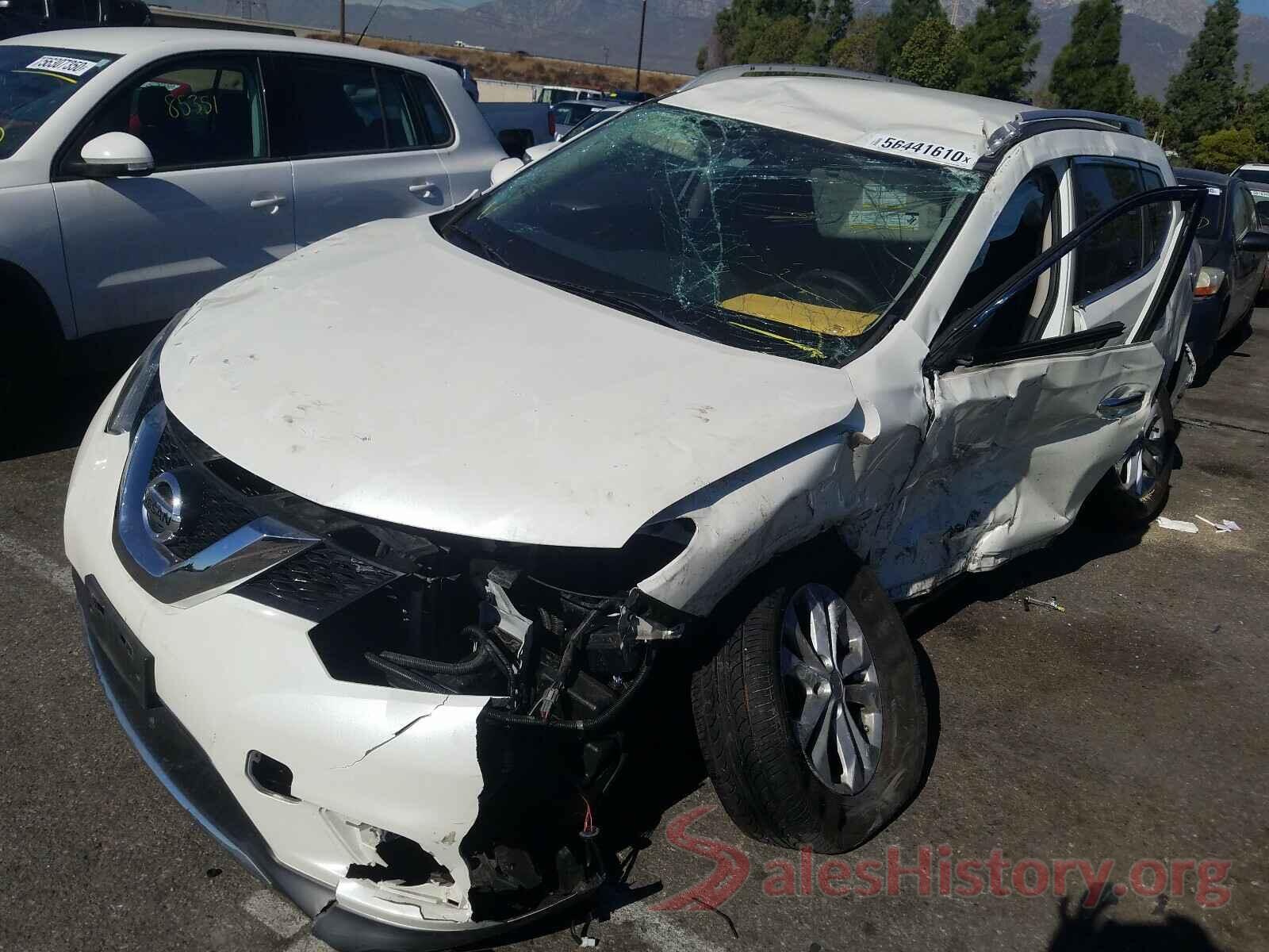 KNMAT2MT9GP597789 2016 NISSAN ROGUE