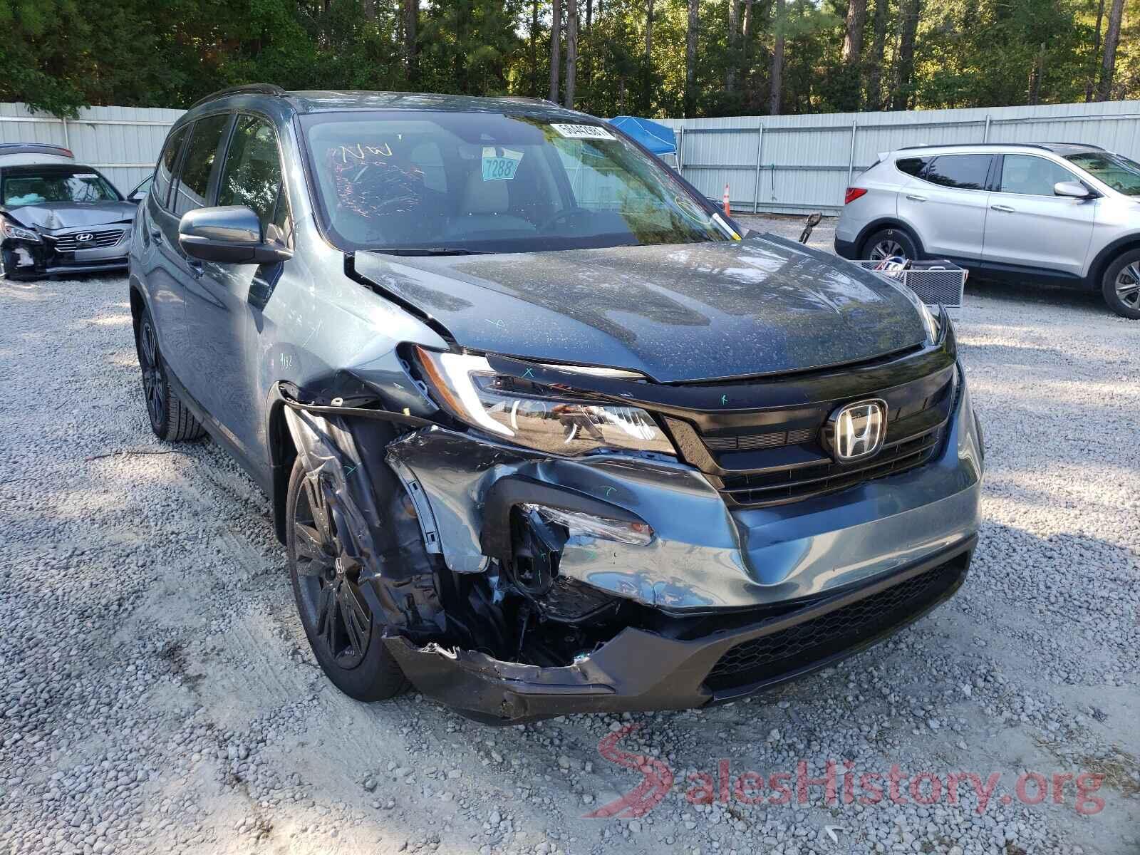 5FNYF5H2XMB012796 2021 HONDA PILOT