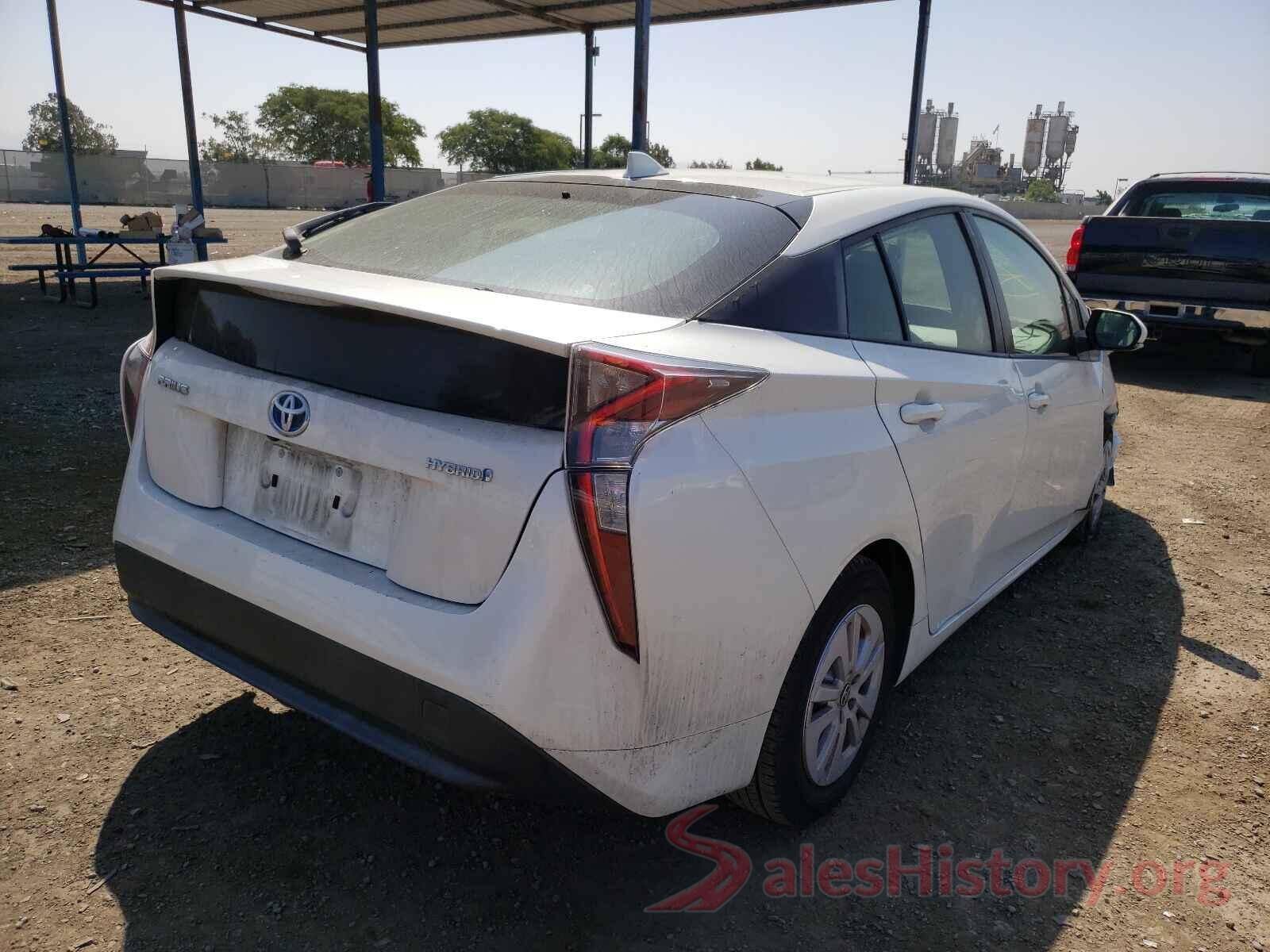 JTDKBRFU1G3019828 2016 TOYOTA PRIUS