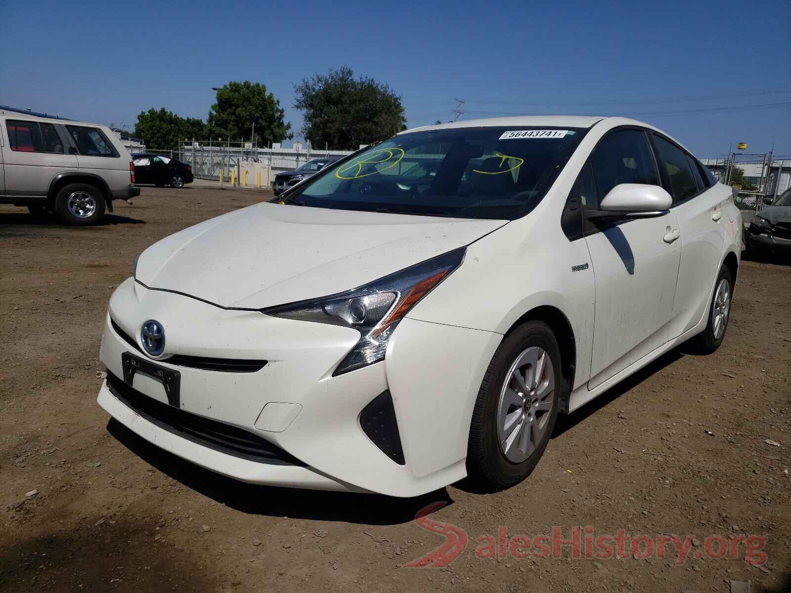 JTDKBRFU1G3019828 2016 TOYOTA PRIUS