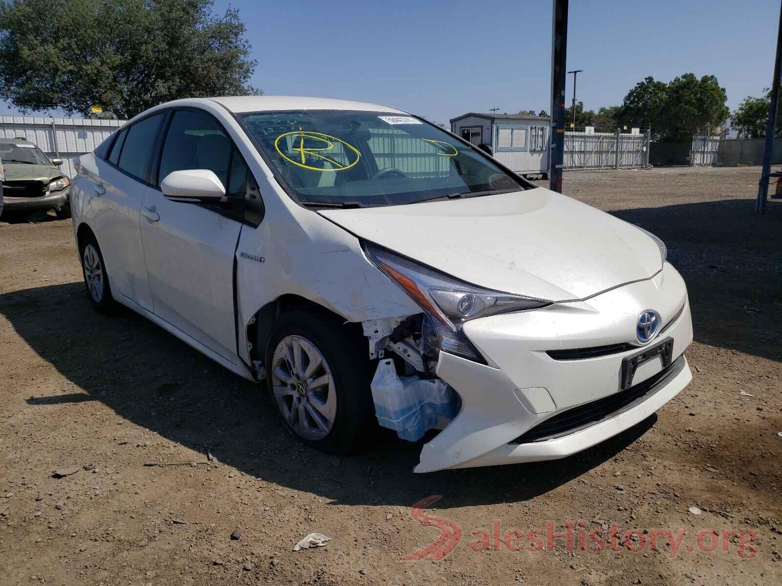 JTDKBRFU1G3019828 2016 TOYOTA PRIUS