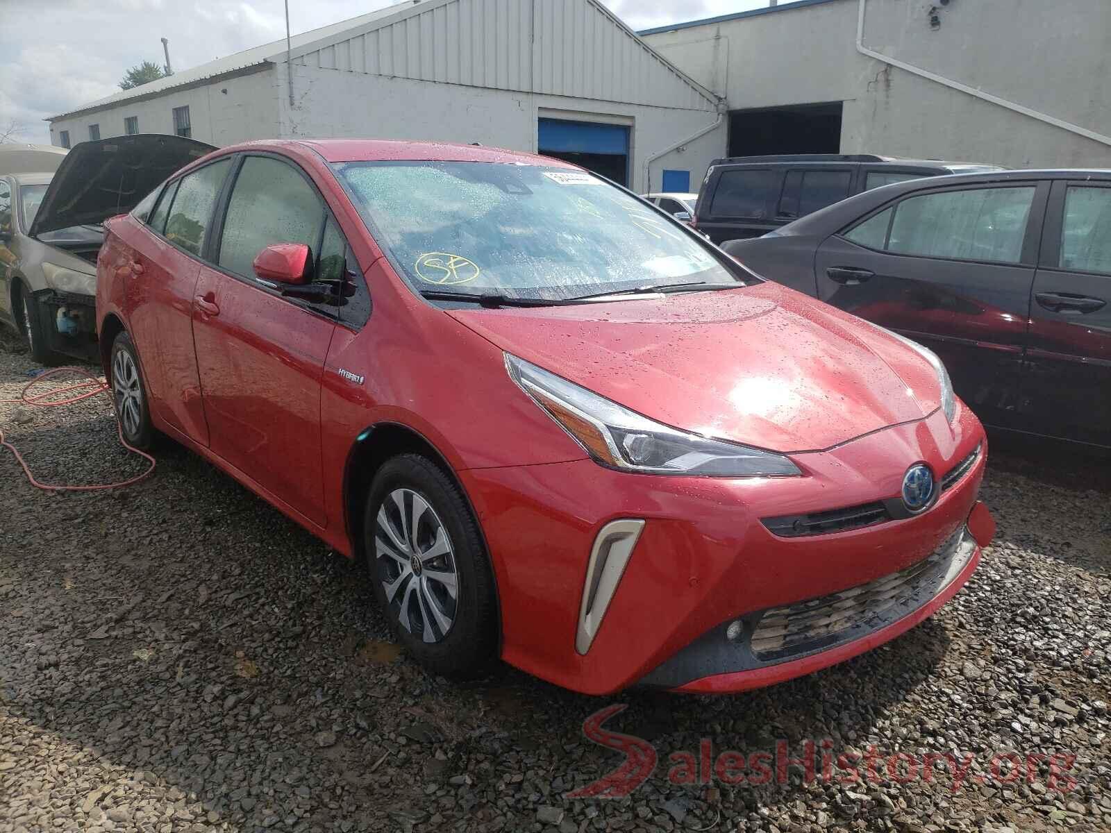 JTDL9RFU2L3015670 2020 TOYOTA PRIUS