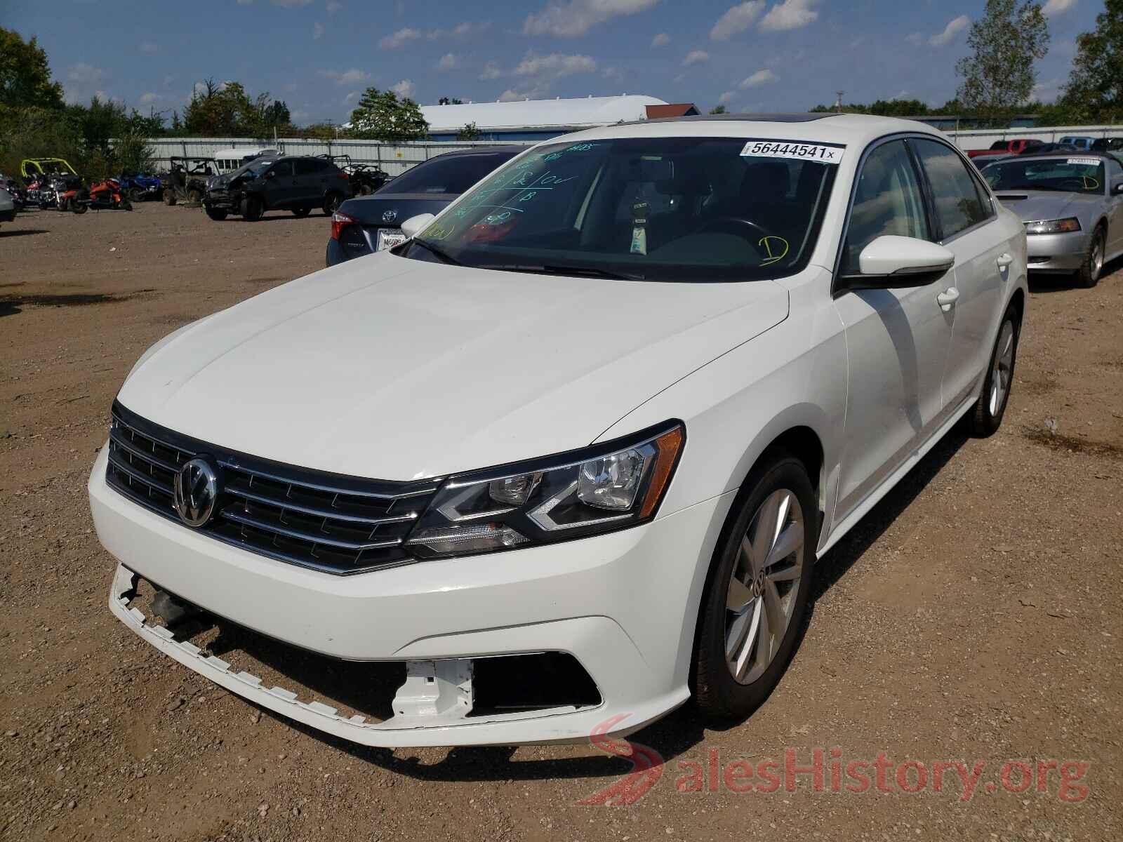 1VWBA7A37JC014661 2018 VOLKSWAGEN PASSAT