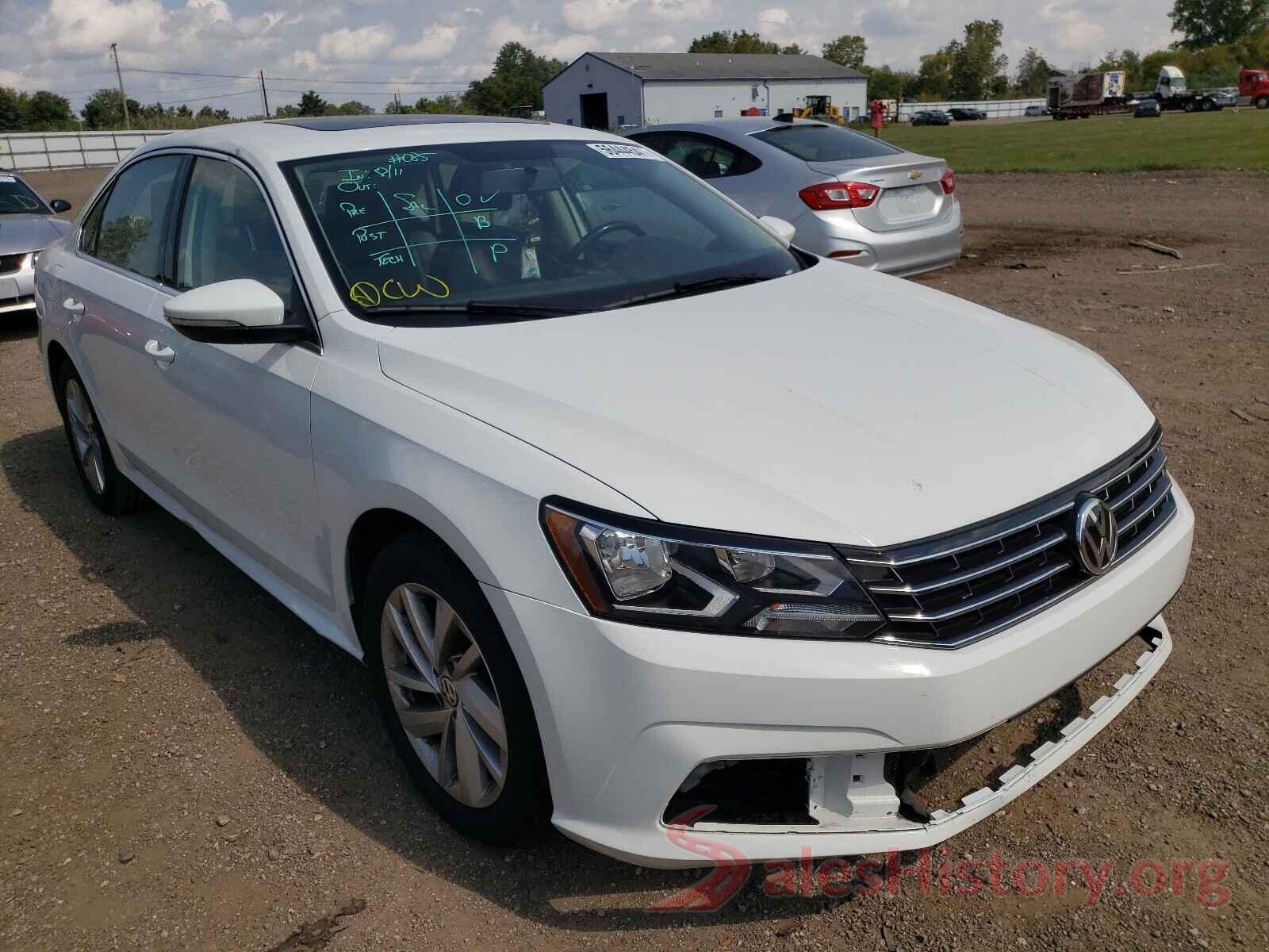 1VWBA7A37JC014661 2018 VOLKSWAGEN PASSAT