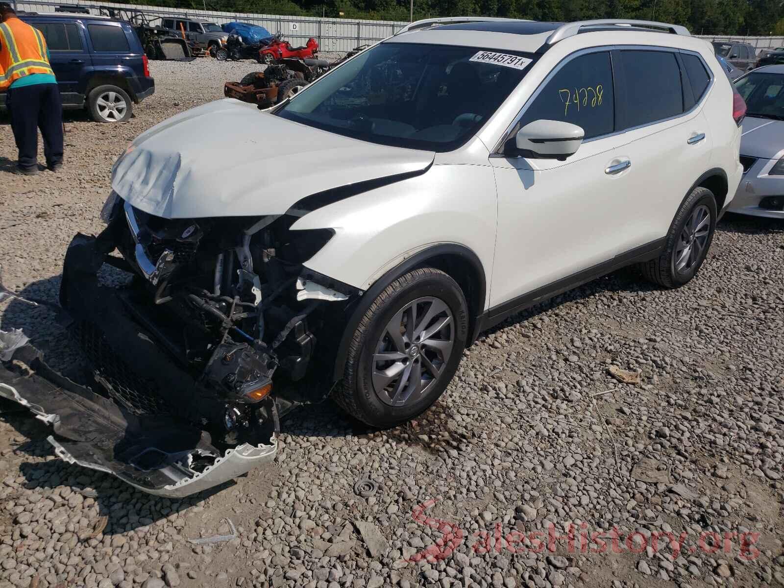 5N1AT2MV8GC746343 2016 NISSAN ROGUE