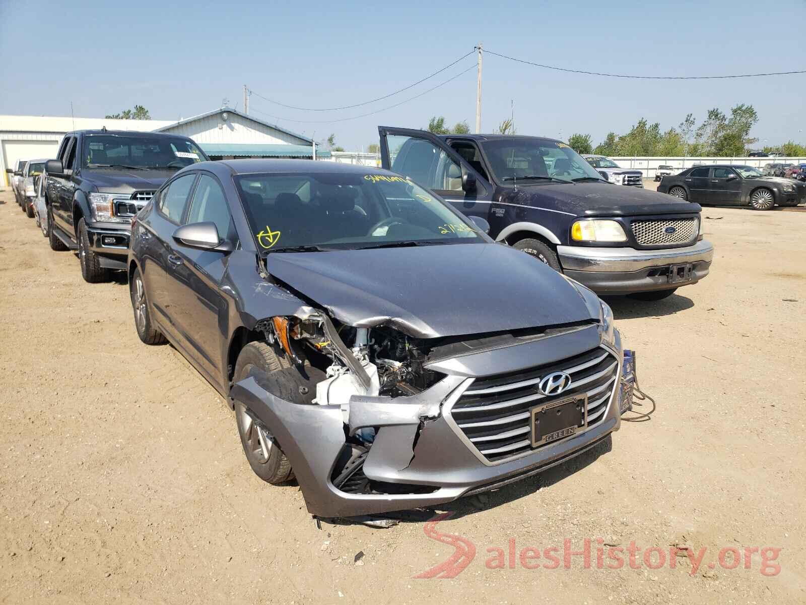 5NPD84LF0JH271212 2018 HYUNDAI ELANTRA