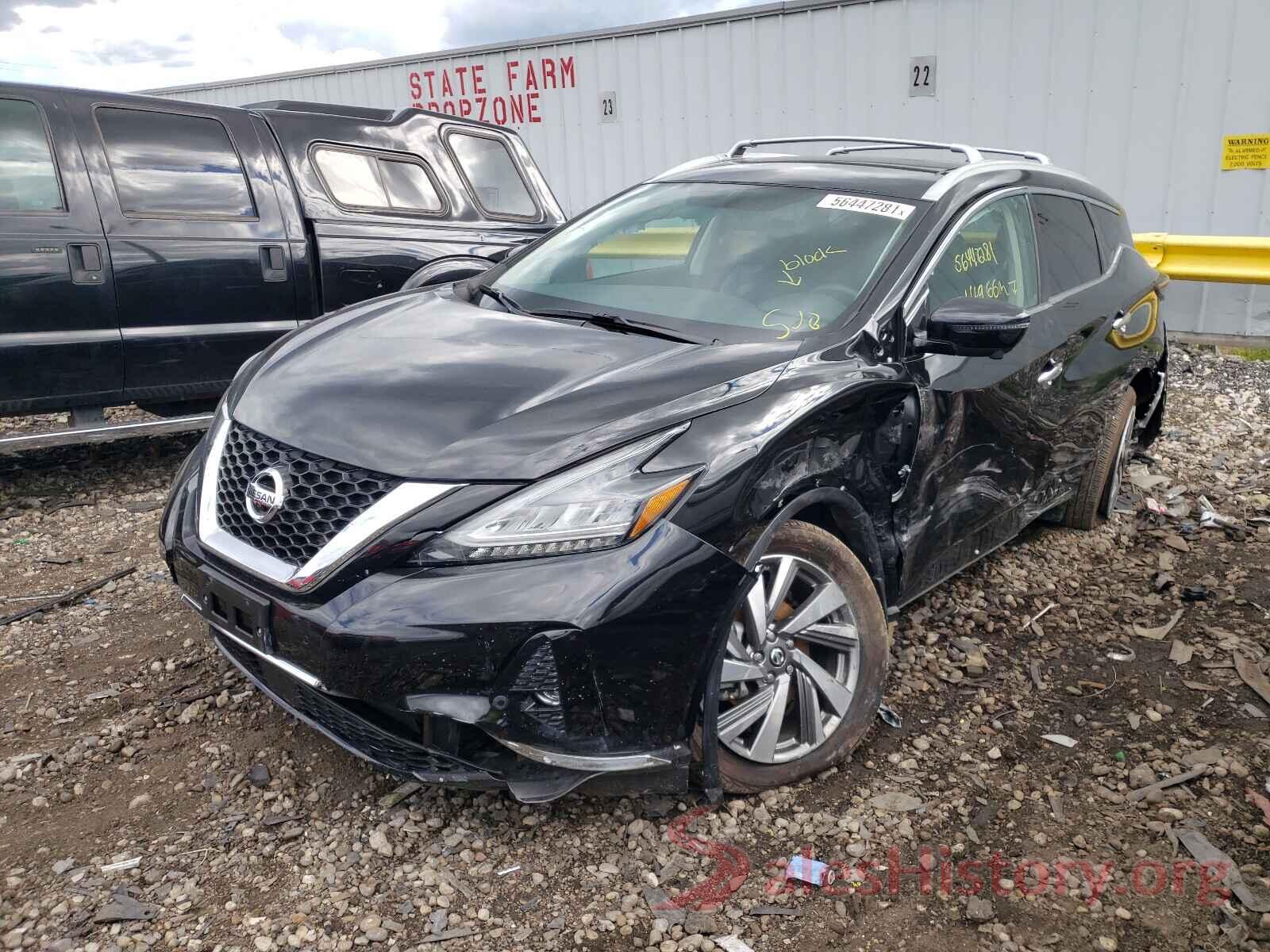 5N1AZ2MS9KN145766 2019 NISSAN MURANO