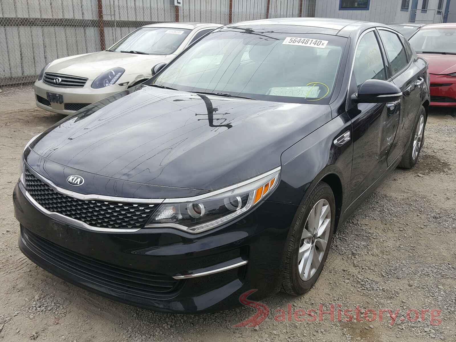 5XXGU4L33GG117581 2016 KIA OPTIMA