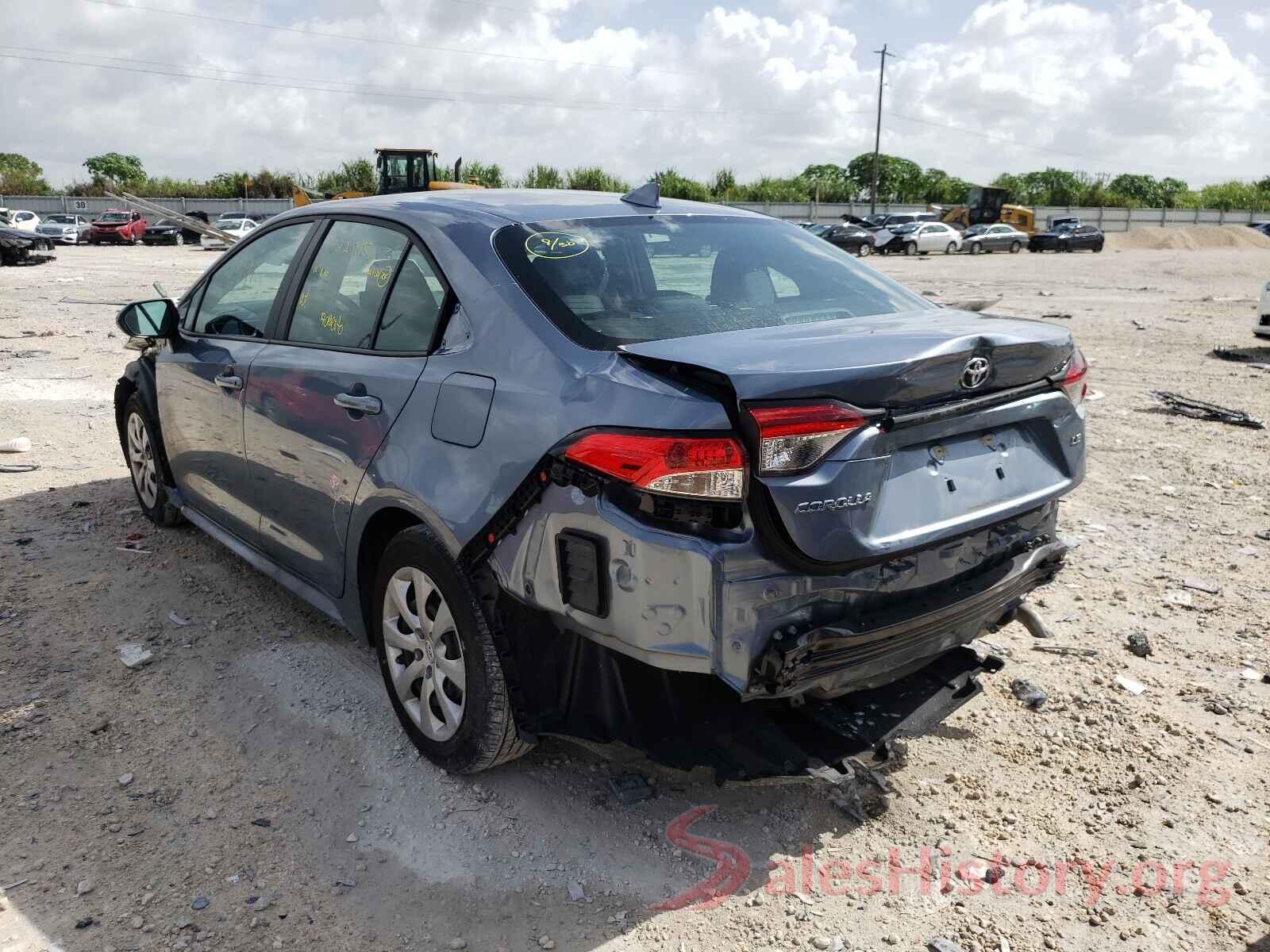 5YFEPRAEXLP071460 2020 TOYOTA COROLLA